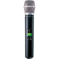 

Shure SLX2/SM86 Handheld Wireless UHF Transmitter with SM86 Cardioid Microphone Capsule, H19: 542-572MHz Frequency Band