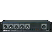

Shure SCM268 4-Channel Rackmount Microphone Mixer