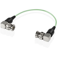 

Shape 6" Skinny 90-Degree BNC Cable, Green