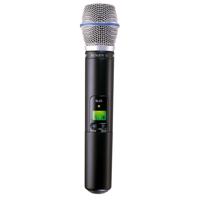 

Shure SLX2/BETA87A-G5 Handheld Wireless UHF Transmitter with Beta 87A Microphone, G5 Band (494-518 MHz)