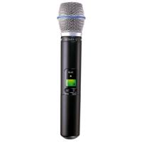 

Shure SLX2/BETA87A-H5 Handheld Wireless UHF Transmitter with Beta 87A Microphone, H5 Band (518-542 MHz)