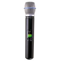 

Shure SLX2/BETA87C-G5 Handheld Wireless UHF Transmitter with Beta 87C Microphone, G5 Band (494-518 MHz)