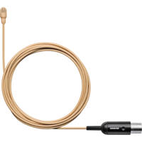 

Shure TwinPlex TL47 Omnidirectional Lavalier Microphone, Low Sensitivity, MTQG/TA4F, Tan, with Accessories