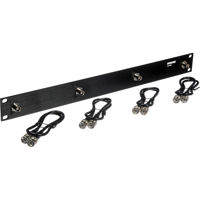 

Shure UA440 Front Mount Antenna Rack Kit, Includes (4) 2-Foot BNC-BNC Coaxial Cables & (4) Bulkhead Adapters