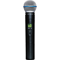 

Shure ULX2/BETA58-G3 Handheld Transmitter with Beta 58A Microphone Head (G3 Band, 470-505 MHz)