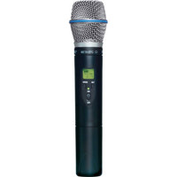 

Shure ULX2/BETA87C-G3 Handheld Transmitter with BETA 87C Microphone Head, (G3 Band, 470-505 MHz)