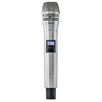 

Shure ULXD2 Wireless Handheld Transmitter with KSM8 Dualdyne Dual-Diaphragm Cardioid Dynamic Microphone, J50A: 572 - 616MHz, Nickel