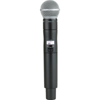 

Shure ULXD2/SM58-G50 Handheld Wireless Transmitter with SM58 Cardioid Microphone, G50 Band, 470 to 534 MHz Frequency Range