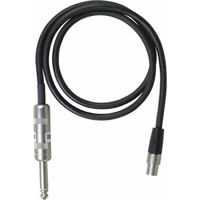 

Shure WA302 2.5' (0.76m) Instrument Cable with 1/4" Phone and 4-pin Mini Connector for T1, UT1, SC1, LX1, ULX1, UC1 & U1 Body Pack Transmitters