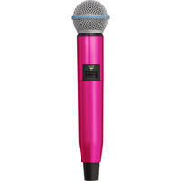 

Shure WA723 Color Handle for GLXD with SM58/BETA58A Handheld Transmitter, Pink