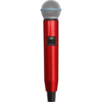 

Shure WA723 Color Handle for GLXD with SM58/BETA58A Handheld Transmitter, Red