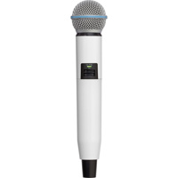 

Shure WA723 Color Handle for GLXD with SM58/BETA58A Handheld Transmitter, White