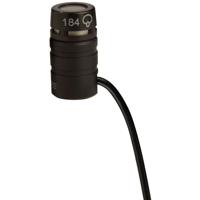 

Shure WL184 Supercardioid Lavalier Microphone, 4' Cable, TA4-F 4-Pin Connector