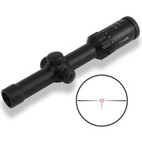 

Kahles 1-6x24 K16i Riflescope, Matte Black with Illuminated SI1 Reticle, Capped Turrets, 30mm Tube Diameter.