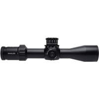 

Kahles 3.5-18x50 K318i Riflescope, Matte Black with Illuminated First Focal Plane MOAK Reticle, CCW Left Windage Turret, Side Parallax Focus, 34mm Tube