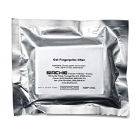 

Sirchie White Rubber/Gel Fingerprint Lifters, 2x2", Pack of 12