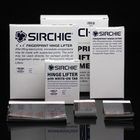 

Sirchie Police Special Assortment of Latent Print Hinged Lifts, Black
