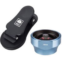 

Sirui 18WAB+MSC01 18mm Wide Angle Lens with Mobile Phone Lens Adapter Clip, Blue