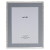 

Tizo Design Bead Narrow Border Collection 8x10" Frame - Silver Plated