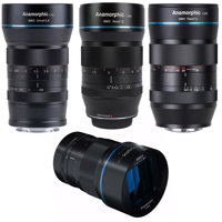 

Sirui 4 Lens Bundle, 24mm f/2.8, 35mm, 50mm, 75mm f/1.8 1.33X Anamorphic Lenses for MFT