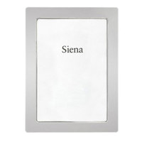 

Tizo Design Flat Rounded Collection 5x7" Frame - Silver Plated
