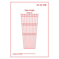 

Sirchie Type Angle Plate, to Determine the Angle of Tilted Characters