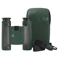 

Swarovski Optik 8x25mm CL Pocket Wild Nature Waterproof Roof Prism Binocular with 6.8 Degree Angle of View, Green
