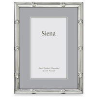 

Siena Bamboo Collection 5x7" Frame - Silver Plated