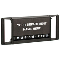 

Sirchie Handheld Rotary Identification Sign