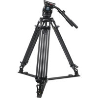 

Sirui BCT-2003 BCT Series Aluminum Video Tripod with 75mm BCH-20 BCH Series Fluid Video Head, 22 lb Capacity