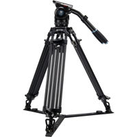 

Sirui BCT-3003 BCT Series Aluminum Video Tripod with 100mm BCH-30 BCH Series Fluid Video Head, 39.7 lb Capacity