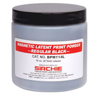 

Sirchie Magnetic Latent Print Powder, 16oz, Regular Black