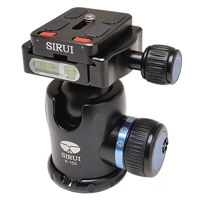 

Sirui K-10X 33mm Ballhead with Quick Release, 44.1 lbs Load Capacity