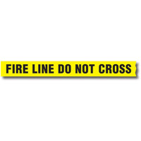 

Sirchie Barrier Tape "FIRE LINE DO NOT CROSS" with Dispenser Box, 1 1000' Roll