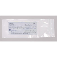 

Sirchie Zip-Top Evidence Bag, 4x10x0.004" Size, 100 Pack