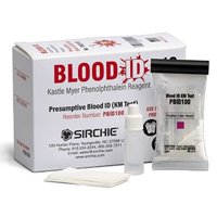 

Sirchie Phenolphthalein Dischaps, Tests for the Presence of Blood, Set of 6