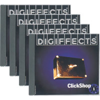 

Sound Ideas Digiffects ClickShop Sound Effects Library Series K Audio CD, 4 CDs