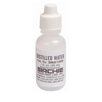 

Sirchie Distilled Water, 1 oz (30 ml) Volume
