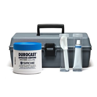 

Sirchie DUROCAST Impression Compound Kit, with DUROCAST Impression Compound Catalyst, Plastic Measuring Spoon & Carrying Case