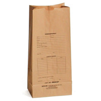 

Sirchie Preprinted Kraft Evidence Bag, 8x5x18", Set of 500