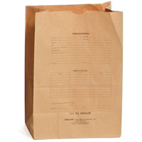

Sirchie Preprinted Kraft Evidence Bag, 12x7x18", Set of 500