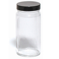 

Sirchie Glass Evidence Collection Jar with Screw On Tops, 8 oz, Set of 4