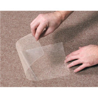 

Sirchie Evidence Collection Lifters, Clear Acrylic Adhesive with White Backers, to Collect Microscopic Particle Evidence, 6x15", 12 Pack