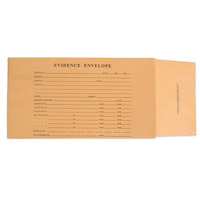 

Sirchie Rugged Manila Evidence Envelope, 8x11x3.5", Set of 100