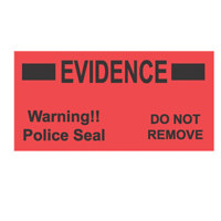 

Sirchie Evidence "Police Seal" Label, 1.5x3", 100 Each