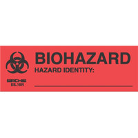 

Sirchie Biohazard Hazard ID 1x3" Labels, 250 Per Roll