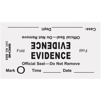 

Sirchie Evidence Bag Seals, 3.5x2", 100/Pack