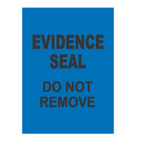 

Sirchie Sirchseal Integrity 1.5x2" Seals, 100 Each, Blue