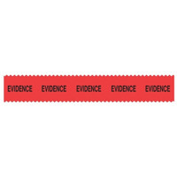 

Sirchie E-Z Peel "Evidence" Tape, 108' On 1" Core, Red