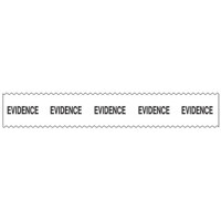 

Sirchie E-Z Peel Transparent "Evidence" Tape, 108' On 1" Core